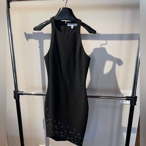 Black mini dress by Elizabeth and James